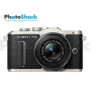 Olympus PEN E-PL8 Mirrorless Micro Four Thirds Digital Camera - Single Lens Kit (Black)